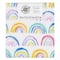 Multicolour Rainbow Cotton Fabric by Loops & Threads™